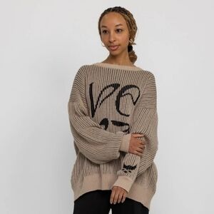 Vela Arabesque Sweater Beige